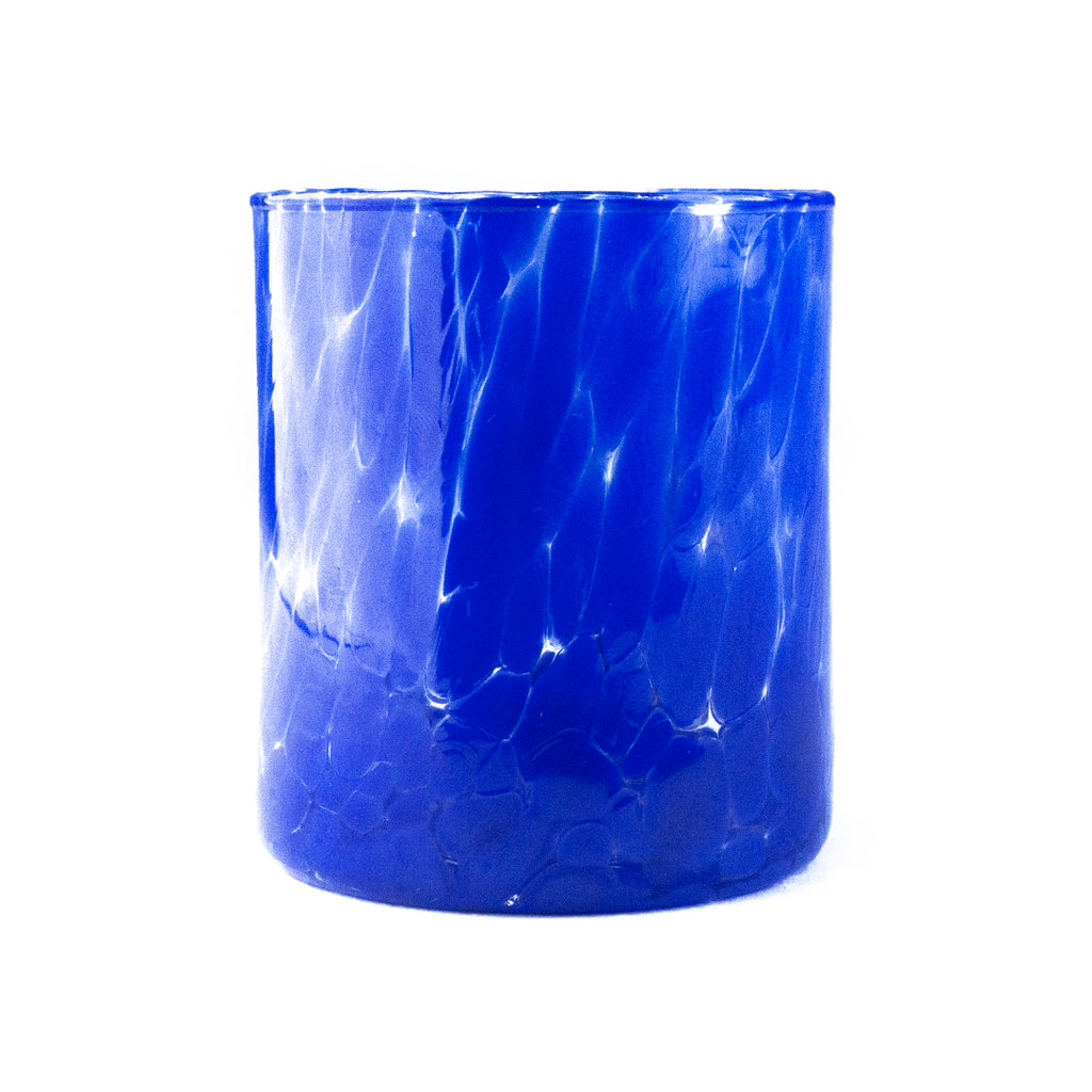 Blue Sea - Set Di 6 Bicchieri Blu Con Caraffa In Vetro Murano - Made Murano  Glass